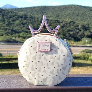 Loungefly crossbody  Disney princess crown purse.
